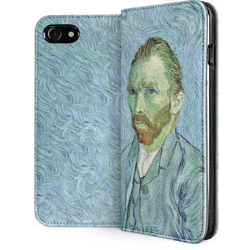 Van Gogh Self-portrait by Van Gogh iPhone SE (2nd & 3rd Gen) Folio Case