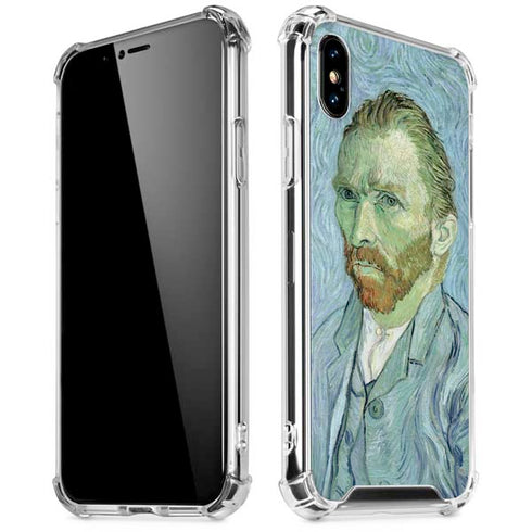 Van Gogh Self-portrait by Van Gogh iPhone X/XS Clear Case