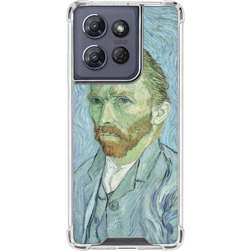 Van Gogh Self-portrait by Van Gogh Moto G 5G (2025) Clear Case