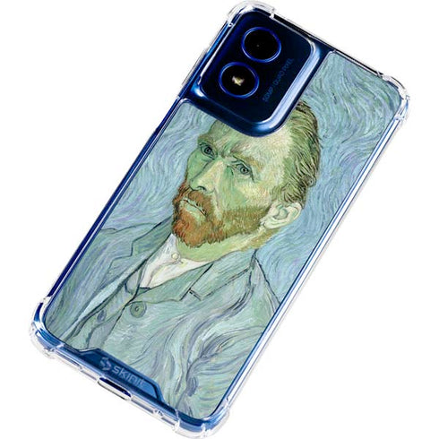 Van Gogh Self-portrait by Van Gogh Moto G 5G (2024) Clear Case