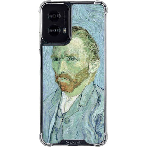 Van Gogh Self-portrait by Van Gogh Moto G Power 5G (2024) Clear Case