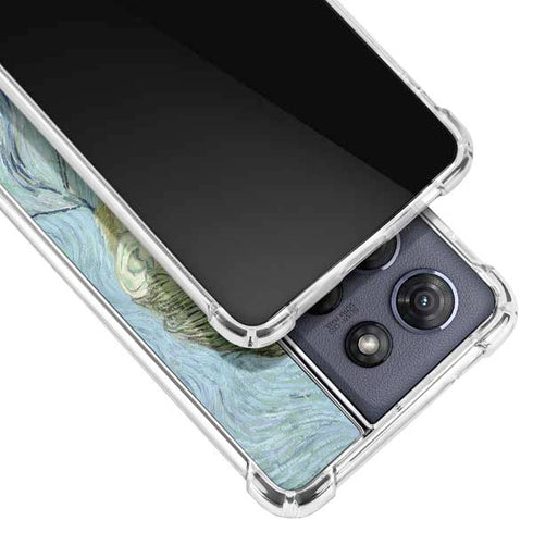 Van Gogh Self-portrait by Van Gogh Moto G Stylus 5G (2025) Clear Case