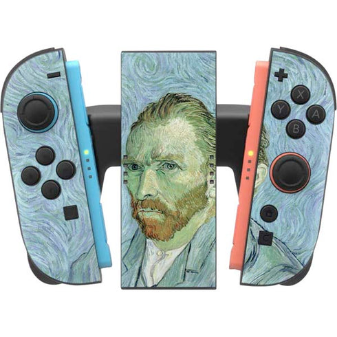 Van Gogh Self-portrait by Van Gogh Nintendo Switch 2 (2025) Joy-Con Controller Skin