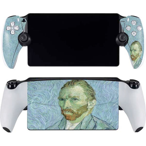 Van Gogh Self-portrait by Van Gogh PlayStation Portal Remote Player Skin