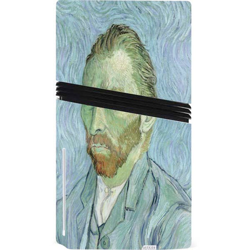 Van Gogh Self-portrait by Van Gogh PS5 Pro Disk Bundle Skin