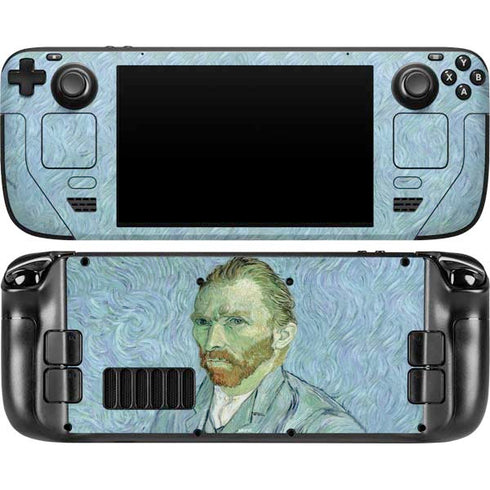 Van Gogh Self-portrait by Van Gogh Steam Deck Handheld Gaming Computer OLED Skin