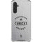 NHL Vancouver Canucks Black Text Galaxy A17 Clear Case