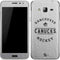 NHL Vancouver Canucks Black Text Galaxy J3 Skin