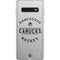 NHL Vancouver Canucks Black Text Galaxy S10 Skin