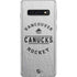 NHL Vancouver Canucks Black Text Galaxy S10 Skin