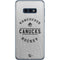NHL Vancouver Canucks Black Text Galaxy S10e Skin