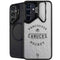 NHL Vancouver Canucks Black Text Galaxy S24 FE Kickstand Case