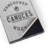 NHL Vancouver Canucks Black Text Galaxy S25 Ultra Skin