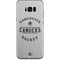 NHL Vancouver Canucks Black Text Galaxy S8 Skin