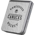 NHL Vancouver Canucks Black Text Galaxy Z Flip6 Skin