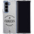 NHL Vancouver Canucks Black Text Galaxy Z Fold5 5G Clear Case