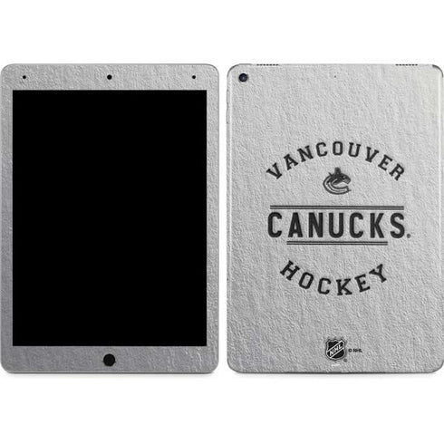 NHL Vancouver Canucks Black Text iPad Skins