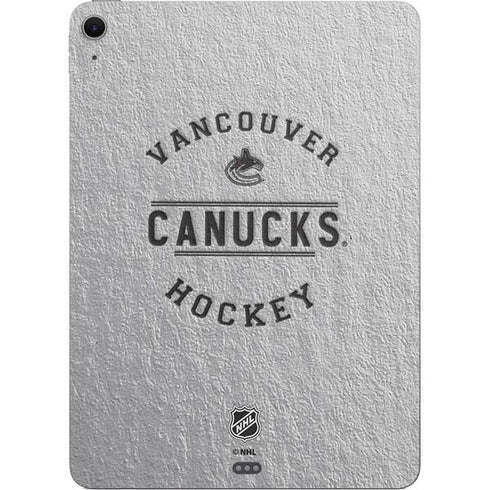 NHL Vancouver Canucks Black Text Apple iPad Air Skin
