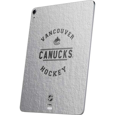 NHL Vancouver Canucks Black Text Apple iPad Air Skin