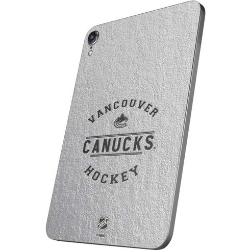 NHL Vancouver Canucks Black Text Apple iPad Mini Skin