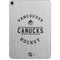 NHL Vancouver Canucks Black Text Apple iPad Pro Skin