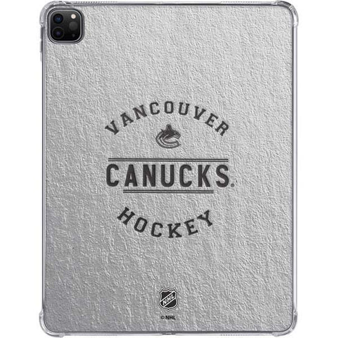 NHL Vancouver Canucks Black Text iPad Pro 11in (2024) Clear Case