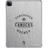 NHL Vancouver Canucks Black Text iPad Pro 11in (2024) Clear Case