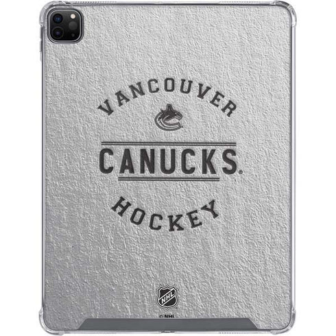 NHL Vancouver Canucks Black Text iPad Cases