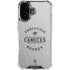 NHL Vancouver Canucks Black Text iPhone 16 Plus Clear Case