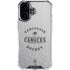 NHL Vancouver Canucks Black Text iPhone 17 Clear Case