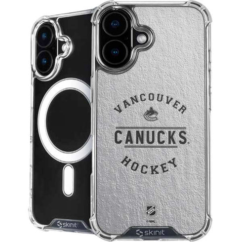 NHL Vancouver Canucks Black Text iPhone 17 MagSafe Case