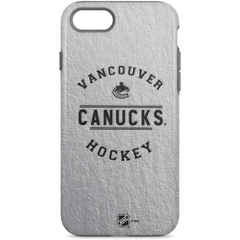 NHL Vancouver Canucks Black Text iPhone Cases