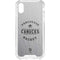 NHL Vancouver Canucks Black Text iPhone XS Clear Case