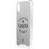 NHL Vancouver Canucks Black Text iPhone XS Clear Case