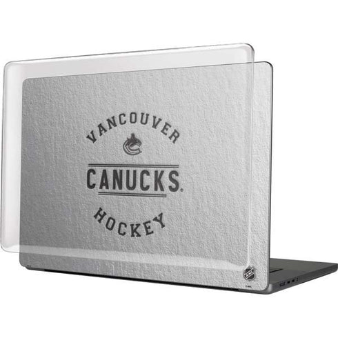 NHL Vancouver Canucks Black Text MacBook Cases