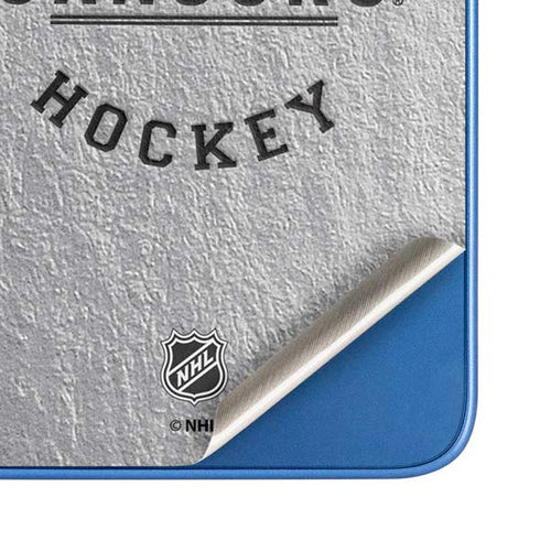 NHL Vancouver Canucks Black Text Moto G Play 4G (2024) Skin