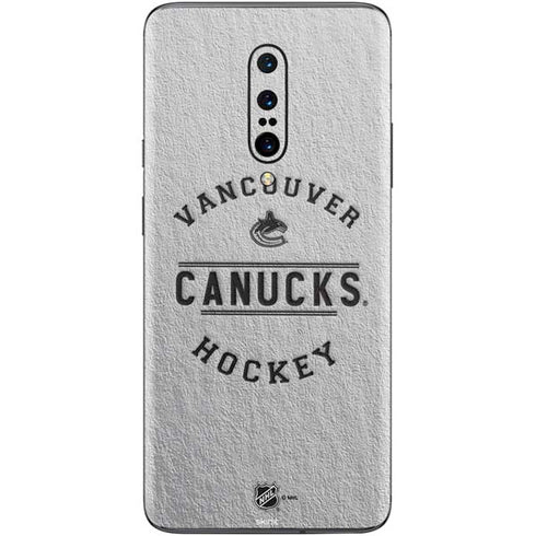 NHL Vancouver Canucks Black Text OnePlus 7 Pro Skin