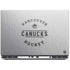 NHL Vancouver Canucks Black Text Dell Precision Skin