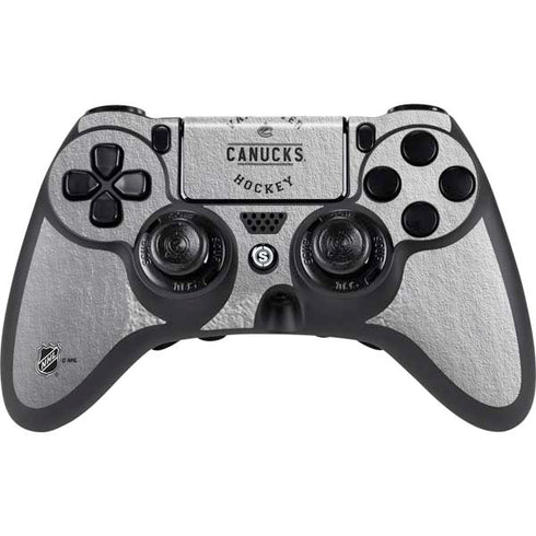 NHL Vancouver Canucks Black Text PlayStation PS4 Skins