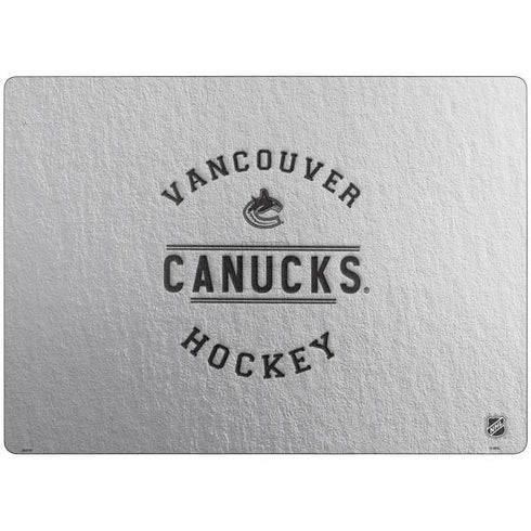 NHL Vancouver Canucks Black Text Surface Laptop 7 15in Skin