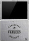 NHL Vancouver Canucks Black Text Surface Pro (2017) Skin