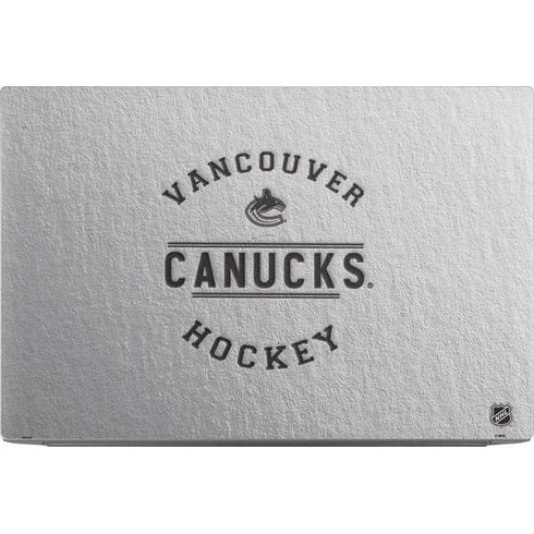 NHL Vancouver Canucks Black Text Dell XPS Skin