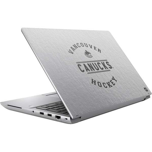 NHL Vancouver Canucks Black Text HP ZBook Fury 16 G10 Skin