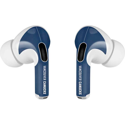 NHL Vancouver Canucks Distressed AirPods Skins
