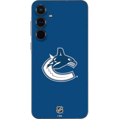 NHL Vancouver Canucks Distressed Galaxy A55 5G Skin