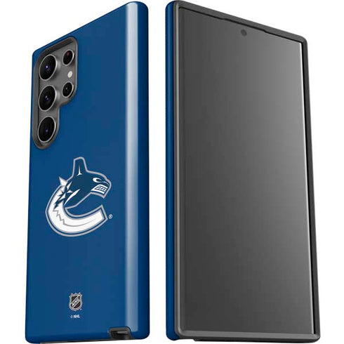 NHL Vancouver Canucks Distressed Galaxy S23 Ultra Pro Case