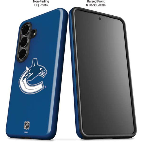 NHL Vancouver Canucks Distressed Galaxy S26 Plus Impact Case