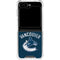 NHL Vancouver Canucks Distressed Galaxy Z Flip6 Clear Case