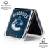 NHL Vancouver Canucks Distressed Galaxy Z Flip6 Clear Case