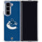NHL Vancouver Canucks Distressed Galaxy Z Fold5 5G Clear Case
